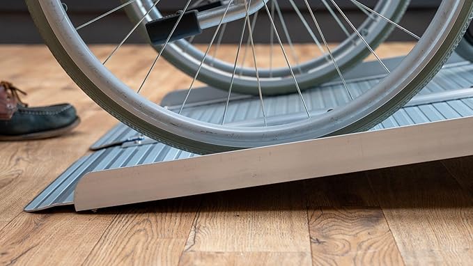 Ruedamann 2 Feet Portable Wheelchair Ramp for Doorways, Non-Slip Aluminum Wheelchair Ramp, Folding Ramp for Home Steps, Threshold Ramp for Wheelchairs, Scooters, Steps, Stairs, Walkers, Pets