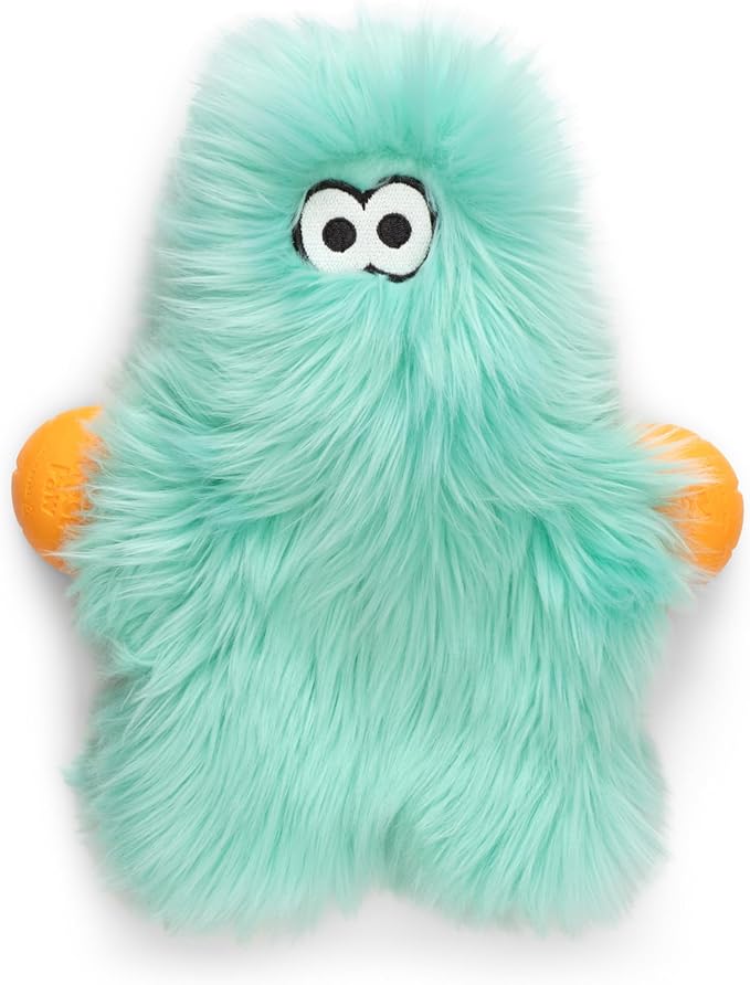WEST PAW Rowdies Olaf Durable Plush Dog Toy with Reinforced HardyTex Fabric Hand Sewn Seams and Engaging Squeaker for Chewers and Cuddlers - Seafoam