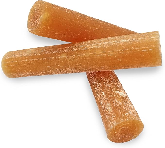 Himalayan Dog Chew Yak Cheese Dog Chews, Lactose Free & Grain Free, USA Made, for All Dog Breeds, Medium Density Cheese Chew, Resealable Pouch with 3 YUM Treats, Chicken Flavor