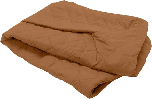 Furhaven Replacement Dog Bed Cover Quilted Sofa-Style, Machine Washable - Toasted Brown, Jumbo (X-Large)