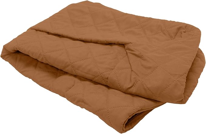 Furhaven Replacement Dog Bed Cover Quilted Sofa-Style, Machine Washable - Toasted Brown, Jumbo Plus (XX-Large)
