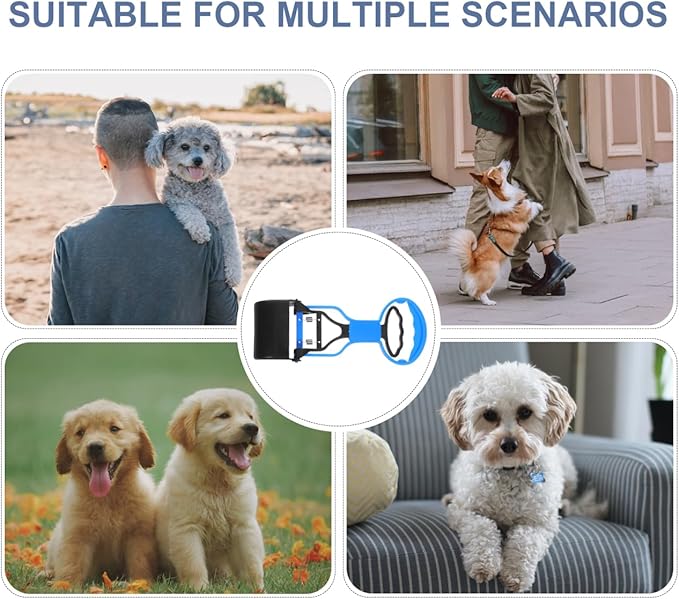 Portable Pet Poop Pickup Clip with Strong Clamp and Lightweight Design Small Dog and Cat Waste Scooper for Indoor and Outdoor Cleaning Easy One-Handed Use Shovel Tool