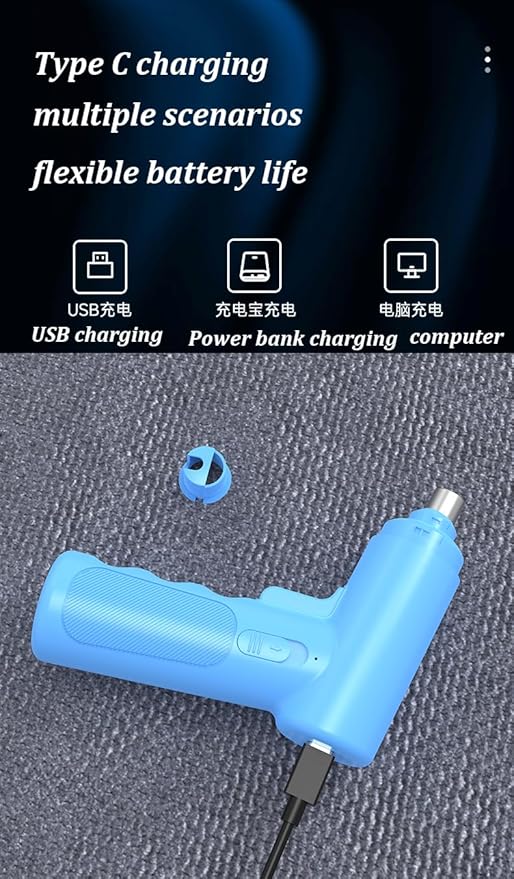 Dog Nail Grinder Electric - Super Quiet Low Vibration Pet Nail Trimmer with 2 LED Lights | USB Rechargeable Cordless 3 Speeds | Painless Paw Grooming for Small Medium Large Dogs & Cats