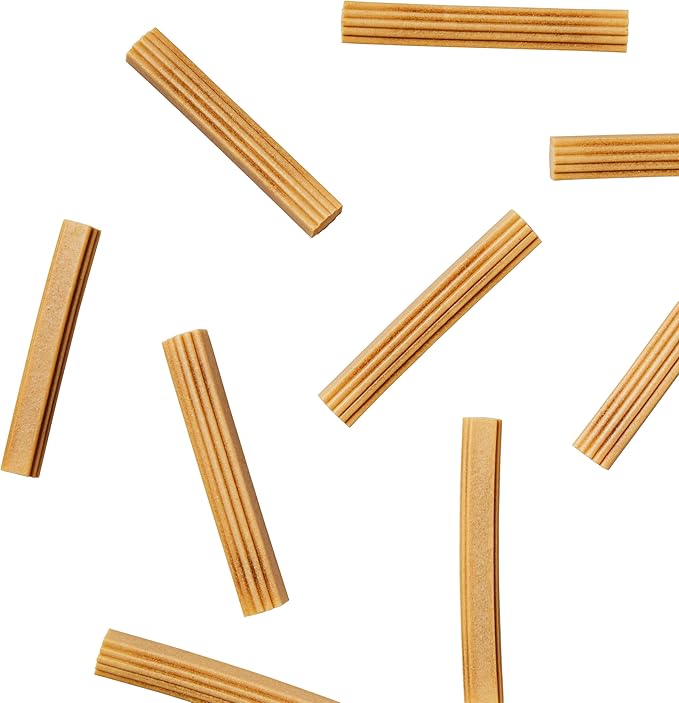 PROJECT HIVE ·PET COMPANY· Dental Chew Stick Treats for Large Dogs 12 oz. - Healthy, Natural Peanut Butter Flavored, Natural, Vegetarian Chews, Made in The USA (Chew Sticks, Large Breeds)