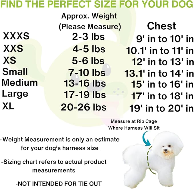 EcoBark Step in Dog Harness - Soft Mesh Dog Vest Harnesses - Reflective Adjustable No Pull and No Choke Halter - Comfort Padded Body Vest