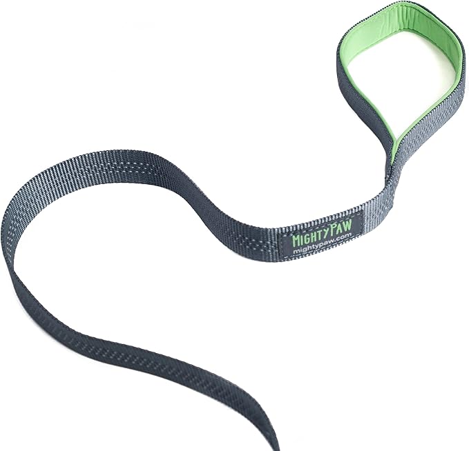 Mighty Paw Double Dog Leash - Double Leash for Two Dogs No Tangle Design. Split Lead for 2 Pets. Adjustable to Fit All Sized Breeds. Reflective Dual Pet Lead for People with 2 Pups