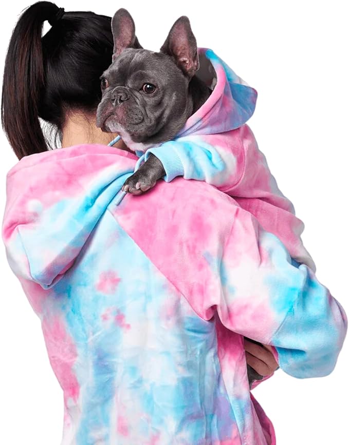Spark Paws Human Hoodie - Premium Quality, Buttery Soft, Superior Comfort and Fit, Calming Fleece Interior, Suitable for All Styles - Snow Cone - S