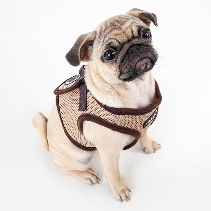 PUPPIA International Puppia Harness Soft B Vest Beige Large