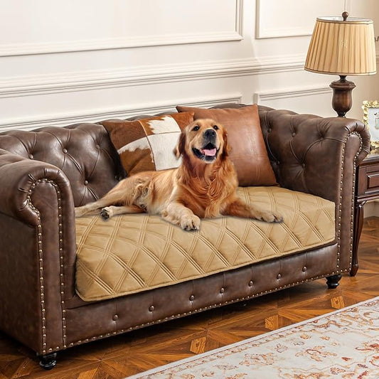 Ameritex Waterproof Dog Bed Cover Pet Blanket with Anti-Slip Back for Furniture Bed Couch Sofa