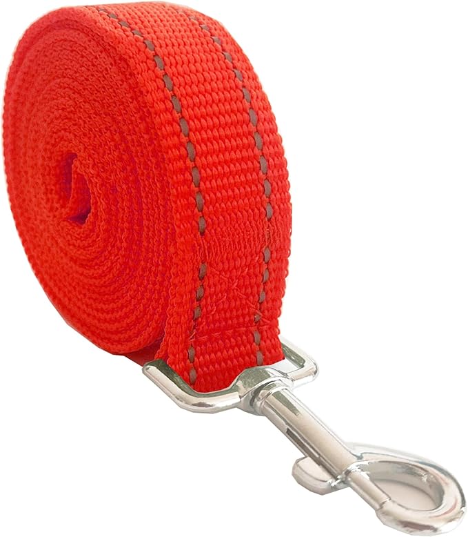 SALO Dog Leash 8 Feet 12FT 16FT Long, Walking Training Reflective Dog Leashes for Small Medium Dogs