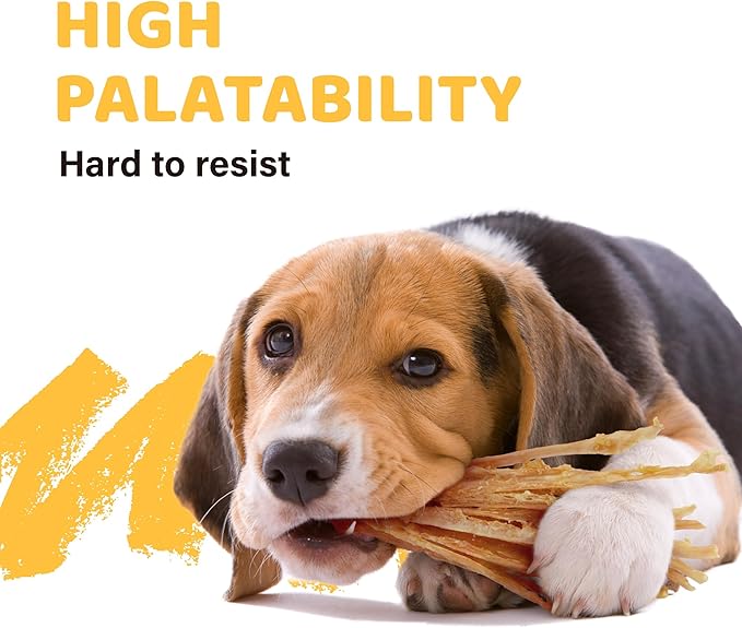 iPaw Turkey Tendons for Dogs, 100% Turkey and US Sourced Raw Material, Hypoallergenic, All Natural Human Grade Puppy Chew, Rawhide Alternative Dog Treats, 1 Pack Strip (Large)