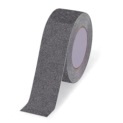 Qingluan Anti Slip Tape, 2 inch x 32.8 feet, Heavy Duty Grip Tape Non Slip Tape Waterproof for Stair, Treads, Steps, Anti Skid Tape for Outdoor & Indoor, Grey