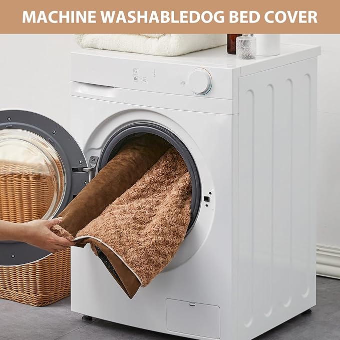 BFPETHOME Dog Beds for Large Dogs, Orthopedic Dog Bed for Medium Large Dogs,Big Waterproof Couch Pet Bed with Removable Washable Cover