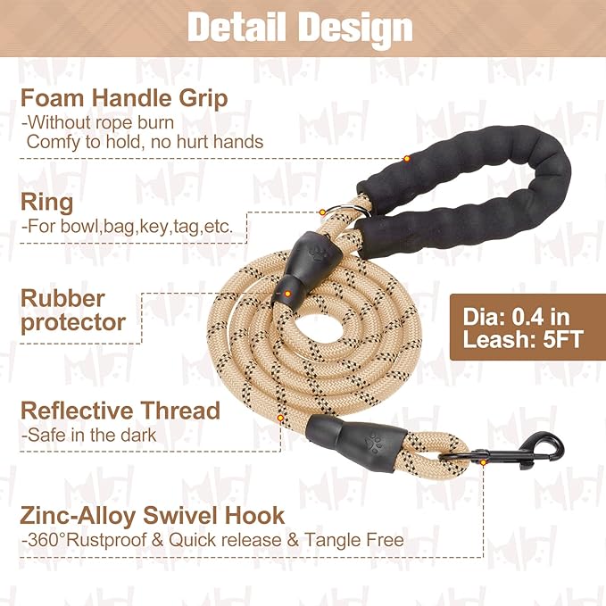 BEAUTYZOO Small Dog Harness and Leash Set,Step in No Choke No Pull Soft Mesh Dog Harnesses Reflective for Extra-Small/Small Medium Puppy Dogs and Cats, Plaid Dog Vest Harness for XS S Pets, Beige XL