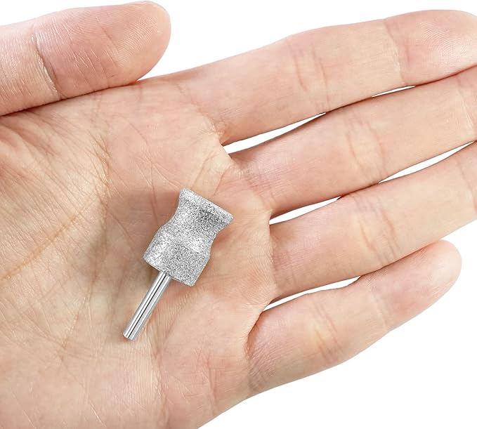 Diamond Dremel Dog Nail Grinder Attachment, Diamond Rotory Bit for Dogs&Pets Nail Care, 1/8'' Pet Nail Grinder Wheel Work with Dremel Sanding Drums for Animals Nail Care & Home Grinder Tools, FlashA