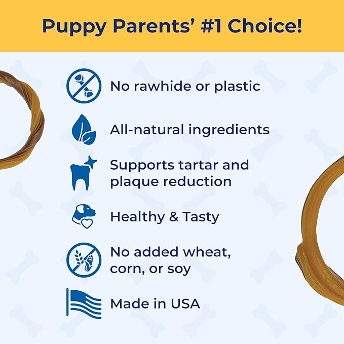 N-Bone 3-Rings Puppy Teething Ring, Chicken Flavor