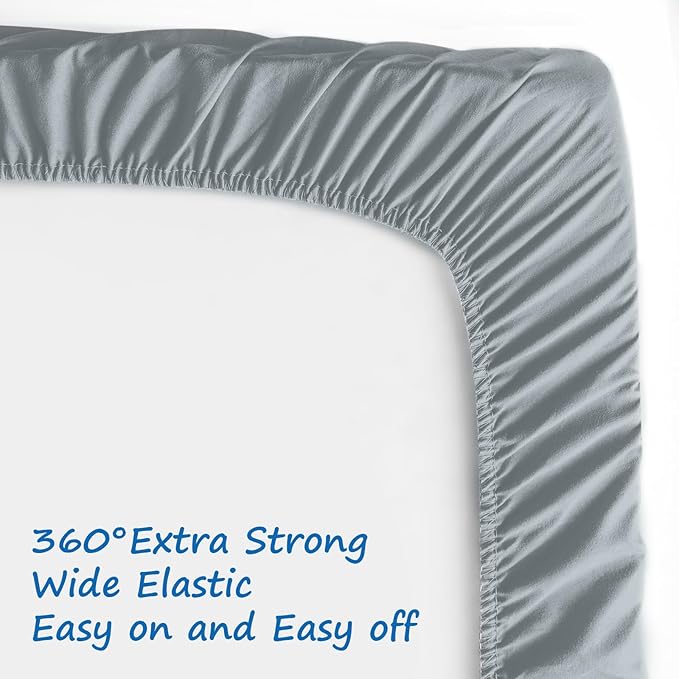Dog Bed Covers Replacement Washable, 41 x 29 inch(Cover Only), Waterproof Dog Bed Covers Soft Puppy Pet Bed Cover, Grey