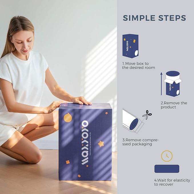 MAXYOYO Navy Space Adventure Japanese Floor Futon Mattress, Thicken Tatami Mat Sleeping Pad Foldable Bed Roll Up Mattress Floor Lounger Bed Couches and Sofas for Kids Queen Size