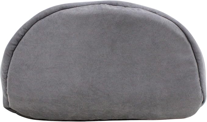 4 in 1 Self Warming Burrow Cat Bed, Pet Hideway Sleeping Cuddle Cave (Gray)