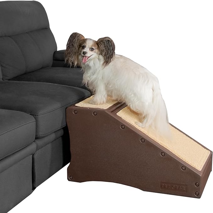Pet Gear Stramp Stair and Ramp Combination for Dogs/Cats, Easy Step, Lightweight/Portable, Sturdy, Easy Assembly (No Tools Required) 1 Model, Available in 6 Colors
