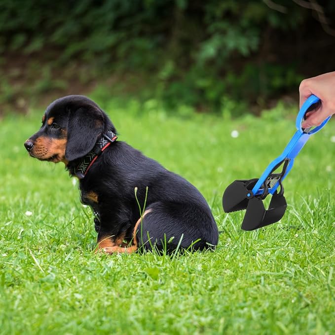 Portable Pet Poop Pickup Clip with Strong Clamp and Lightweight Design Small Dog and Cat Waste Scooper for Indoor and Outdoor Cleaning Easy One-Handed Use Shovel Tool