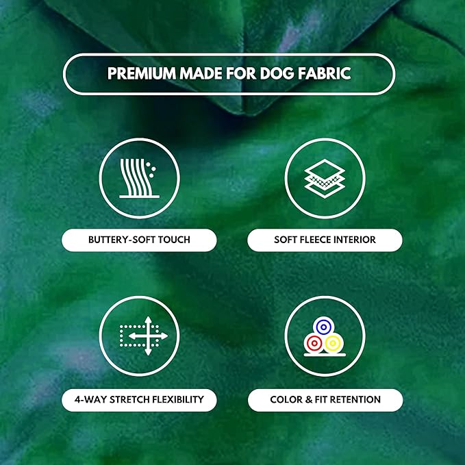 Spark Paws Human Hoodie - Premium Quality, Buttery Soft, Superior Comfort and Fit, Calming Fleece Interior, Suitable for All Styles – Green Skydye - M