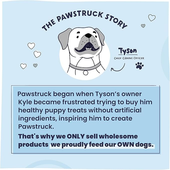 Pawstruck Natural 5-8" Bully Sticks for Dogs - Best Long-Lasting, Rawhide-Free, Low Odor Dental Chew Treat - Healthy Single Ingredient, 100% Real Beef - 8 oz Bag - Packaging May Vary