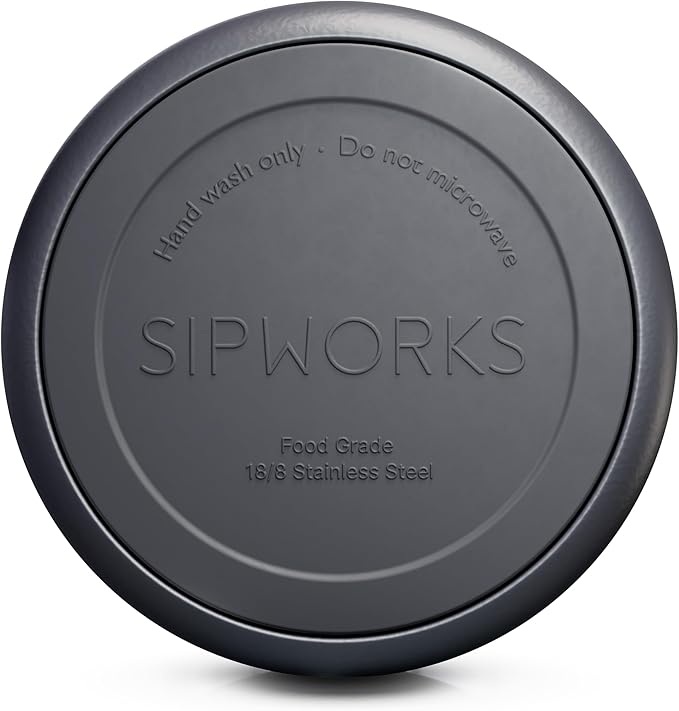 Sipworks Stainless Steel Dog Bowl – 32oz Weighted Metal Food and Water Bowls for Dogs and Cats with Non-Slip Base - Pet Bowls for All Breeds Sizes for Travel & Outdoor Play | Oyster