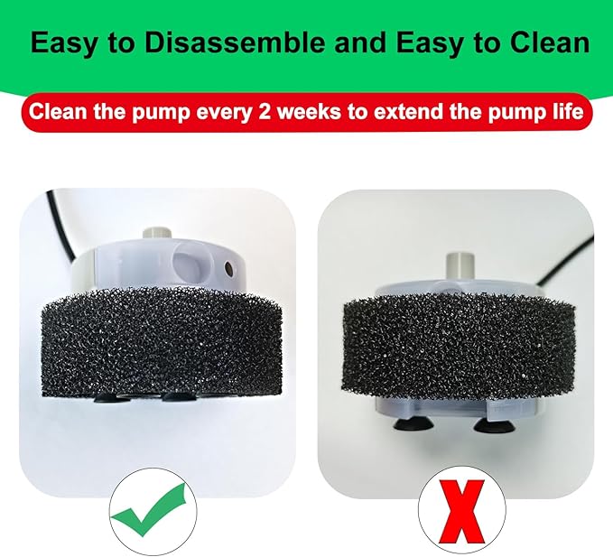 Cat Water Fountain Pump,Pet Water Fountains Pumps Replacement SMA-800 Submersible Motor,Cat Fountain Pump for Stainless Steel Cat Water Dispenser