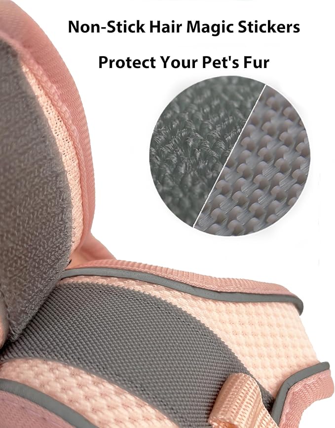 Dog Harness for Small Medium Sized Dog, Step in Puppy Harness and Leash Set Training Walking. (Black, XXS)