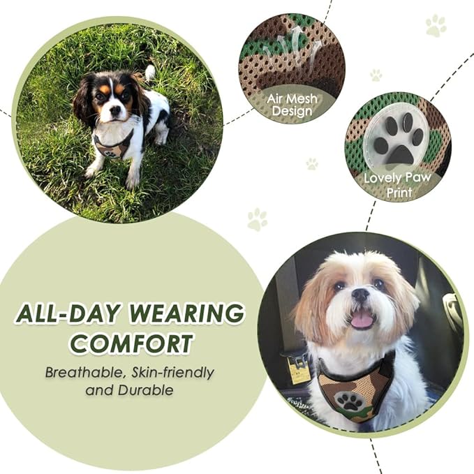 Lukovee Dog Seat Belt for Car, Adjustable Dog Car Harness for Large Medium Small Dogs, Soft Padded & Breathable Mesh Dog Seatbelt with Car Strap and Carabiner (Lime Green,M)