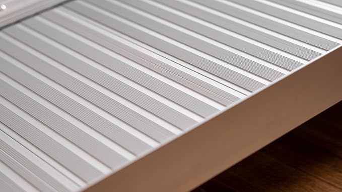 Ruedamann 2 Feet Portable Wheelchair Ramp for Doorways, Non-Slip Aluminum Wheelchair Ramp, Folding Ramp for Home Steps, Threshold Ramp for Wheelchairs, Scooters, Steps, Stairs, Walkers, Pets