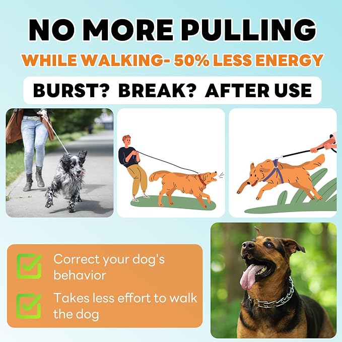 Supet Dog Training Collar, Adjustable Dog Training Collar with Buckle for Small Medium Large Dogs(Packed with One Extra Links)