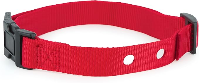 PetSafe Replacement Collar Strap with 2 Holes - Adjustable Design for In-Ground & Wireless Fence Collars - Lightweight Polyester - Secure, Comfortable Fit