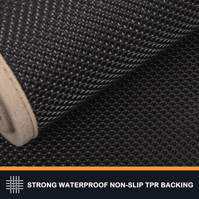 PURRUGS Dirt Trapping Door Mat 20" x 31.5", Non-Slip Machine Washable Entryway Rug, Dog Doormat, Indoor Front Door Mat, Super Absorbent Entry Rug for Muddy Shoes & Paws, Taupe