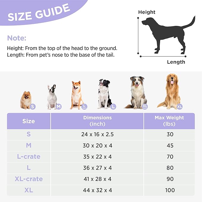 LE SURE XLarge Dog Bed-Thick Shredded Chopped Foam Pet Bed as Gift for Indoor with Removable Cover, Cute Modern Fuzzy Plush & Anti Slip Bottom, Green
