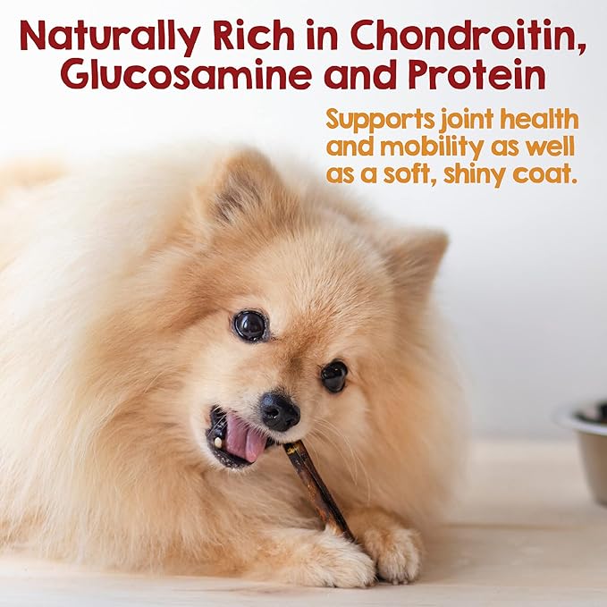 Riley's 6 Inch Beef Collagen Sticks for Dogs, Collagen Chews for Dogs, Bully Stick & Rawhide Alternative, Long Lasting, No Raw Hide Chews, Single Ingredient Dog Treat - 5 ct