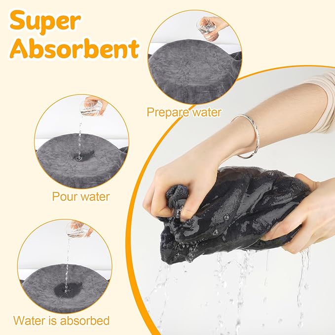 Dog Towels for Drying Dogs Large, Absorbent Microfiber Dogs Bath Towel, 55 x 27.6 Inch Soft Pet Grooming Towel, Dog Shower & Bath Supplies(Grey)