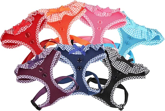 Authentic Puppia Vivien Harness, Purple, Small