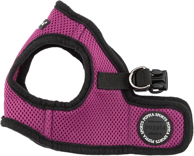 PUPPIA International Harness Soft B Vest, X-Small, Purple