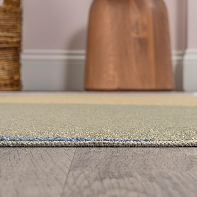 JONATHAN Y Machine Washable Multi Runner Rug 2X8 ft, Pebble Geometric Contemporary for Living Room, Bedroom, Kitchen, Office, Easy-Cleaning, High Traffic, Pet-Friendly, Non-Shedding (WSH307A-28)