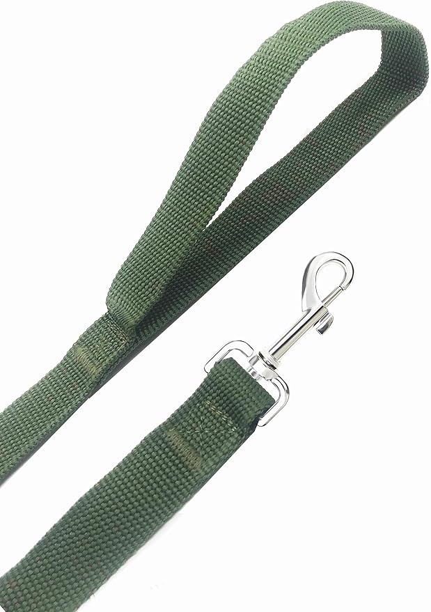 SALO Nylon Training Dog Leash for Small Medium Large Dogs, 3/4 Inch Wide, 20ft 30ft 40ft 50ft Long Leash Dog/Puppy Lead for Obedience Recall Training, Camping, or Backyard