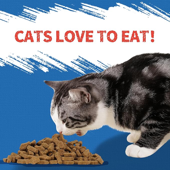 Just Try 16 OZ Tuna Cat Treats for Indoor Cats Training Treats with Real Tuna Omega-3 for Cats Joint Support & Skin Coat Health & Dental Care
