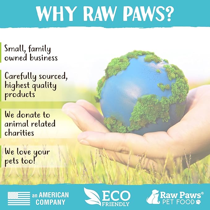 Raw Paws Compressed Rawhide Bones for Dogs, 8-inch, 10-Count - Packed in USA - Long Lasting Dog Chews - Natural Pressed Rawhides - Rawhide for Large Dogs - Raw Hide Bones for Aggressive Chewers