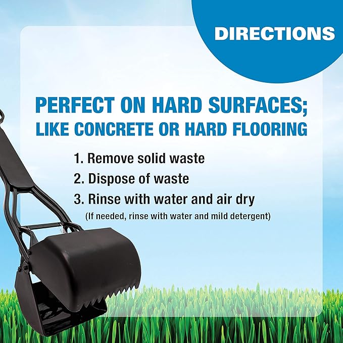 Four Paws Wee-Wee짰 Allen's Spring Action Dog Pooper Scooper For Grass Small (1 Count)