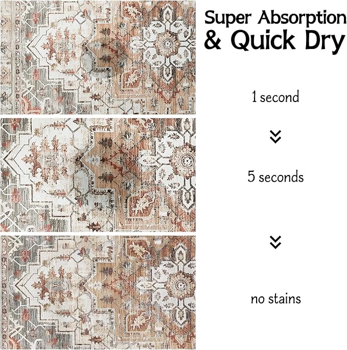 Pet Food Mats for Floor, Absorbent Dog Mat for Food and Water Dispenser Mat, Dog Food Mat Quick Dry Cat Food Mat Pet Supplies