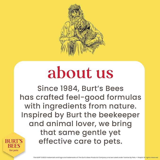 Burt’s Bees for Pets Tear Free Puppy Shampoo & Conditioner with Buttermilk, 2 in 1 Gentle Dog Shampoo for Puppies, Cleans and Conditions Sensitive Skin, 16 Fl Oz - 2 Pack