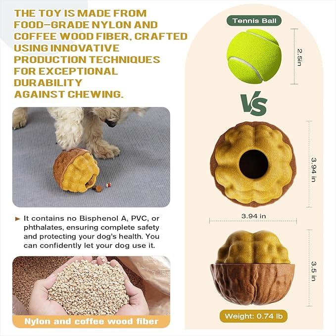KADTC 3-in-1 Durable Dog FrostLick Toy,U.S. Brand & Design,Long-Lasting,Large Capacity Fillable Treat Ball, Freeze-and-Play Lick Cup & Food Dispenser, Indestructible Chew Toy for Dogs Boredom Buster