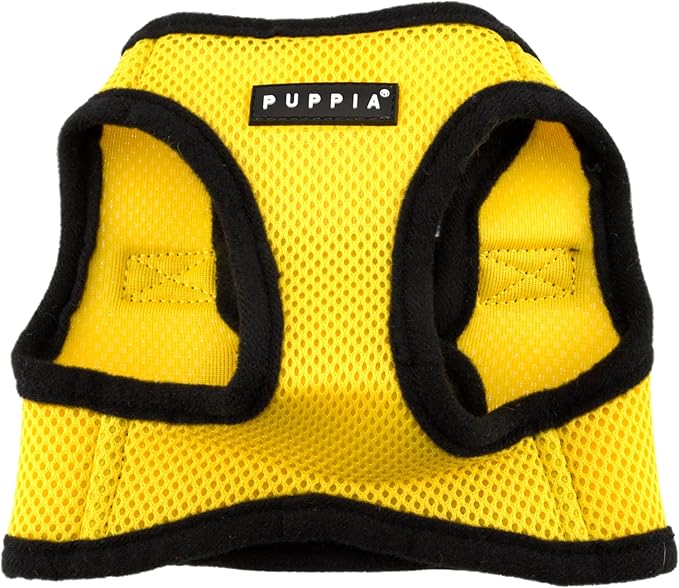 PUPPIA International Harness Soft B Vest, Medium, Yellow