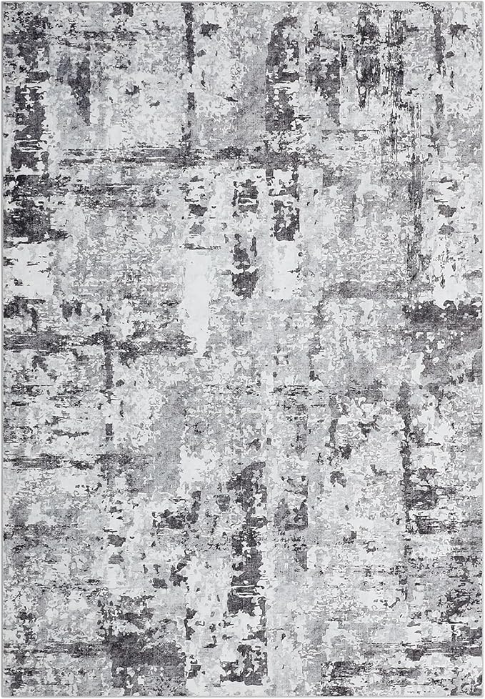 GarveeHome Large Area Rugs 9x12 for Living Room, Modern Abstract Washable Rug Soft Non Slip Floor Mat Carpet Indoor Thin Accent Rug for Bedroom Dining Room Playroom Nursery Home Decor